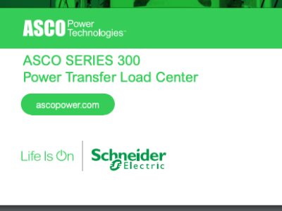 ASCO SERIES 300 Manual Transfer Switches
